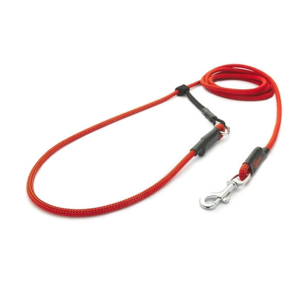 EASYLONG Hundeleine - M - 3,5m - orange mit schwarzen Punkten EASYLONG Hundeleine - M - 3,5m - orange mit schwarzen Punkten